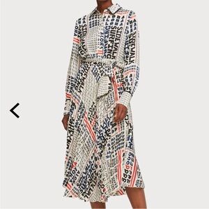 EUC Scotch and Soda pleated shirt dress